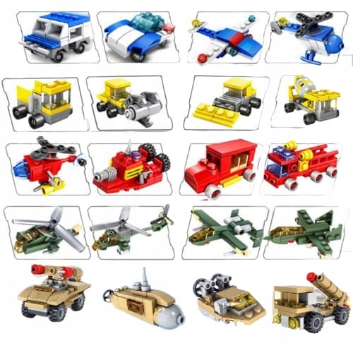 Ax4_tds0094_zestaw klocków_pojazdy