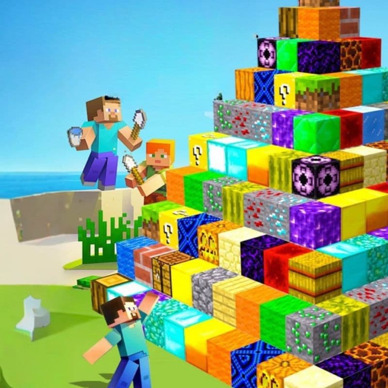 A9_tds0718_Klocki zestaw minecraft